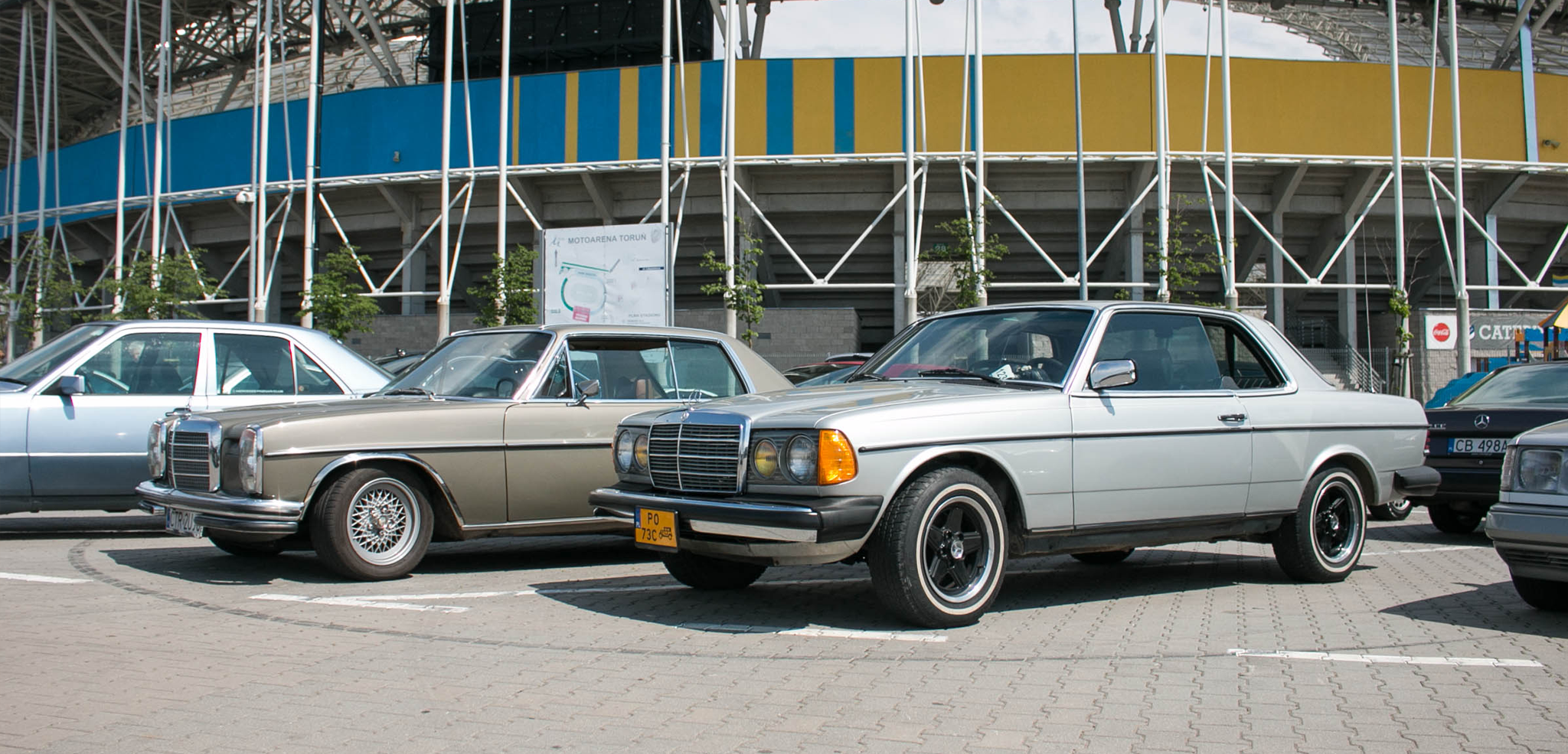 Zlot zabytkowych Mercedesów w Toruniu