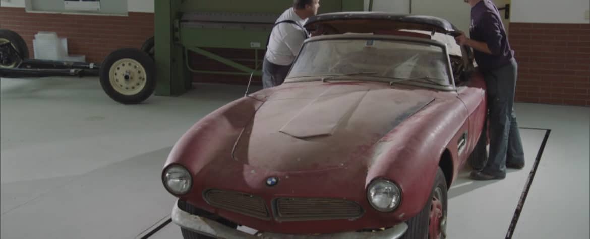 BMW Elvisa. Film z renowacji słynnej 507.