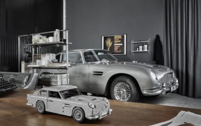 Aston Martin DB5 dla najmłodszych. Lego naprawdę dobrze czuje temat klasycznej motoryzacji.