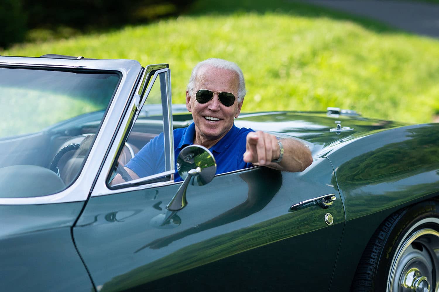 Joe Biden & Chevrolet Corvette Stingray: stanowisko prezydenta nie jest stworzone dla fanów czterech kółek