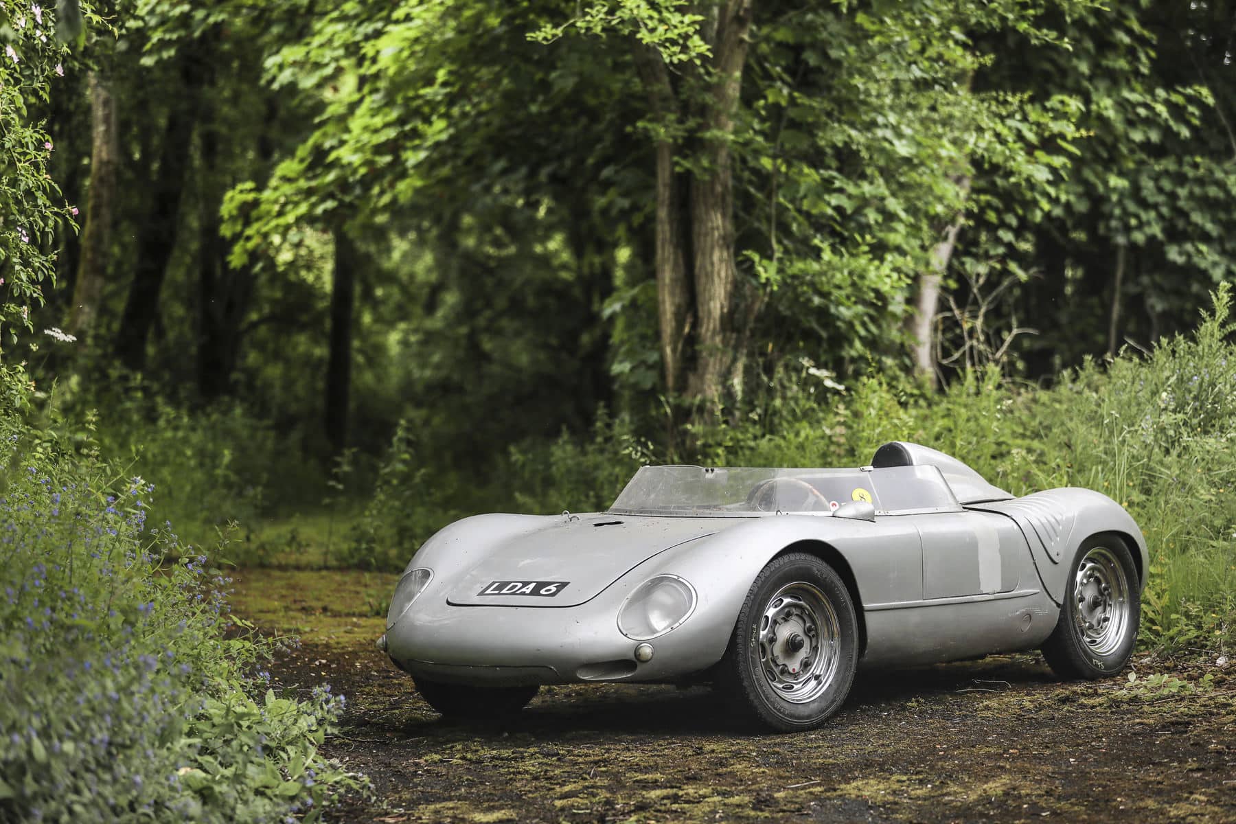1956 Porsche 550 Spyder: odkrycie w stodole, o którym nie można nie wspomnieć.
