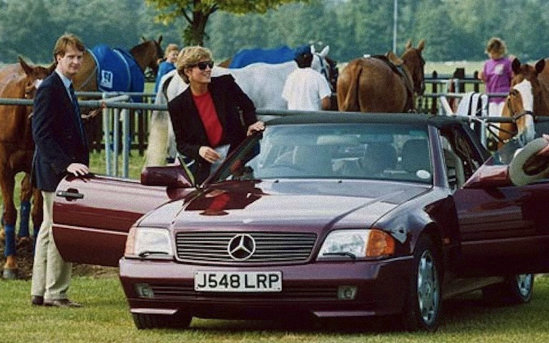 Mercedes SL R129 księżnej Diany – samochód, który złamał protokół