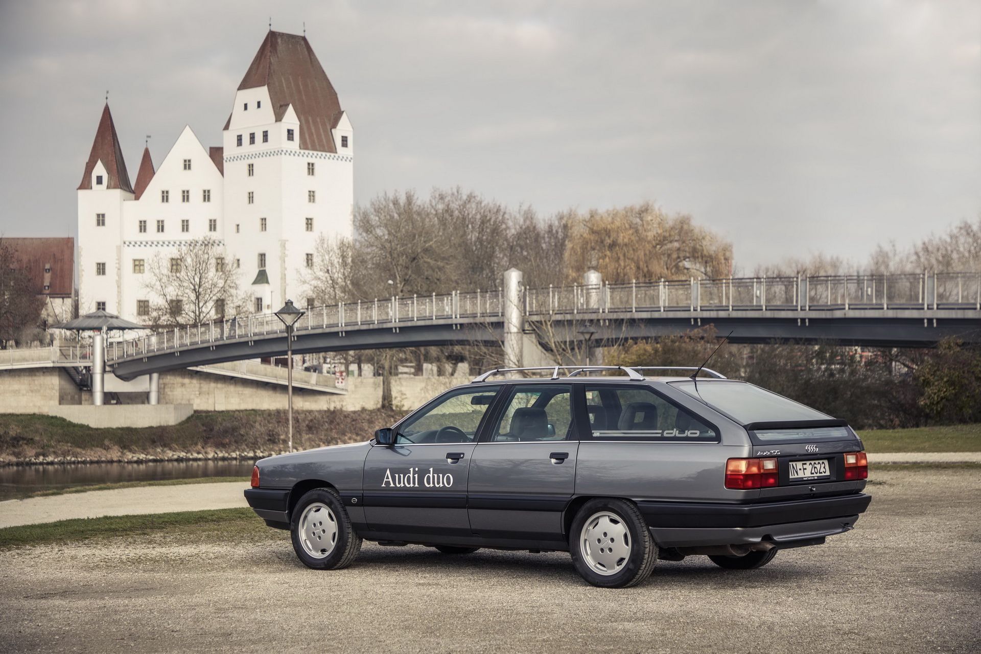 Audi Duo z 1989: eksperymentalna Hybryda Plug-In z Ingolstadt
