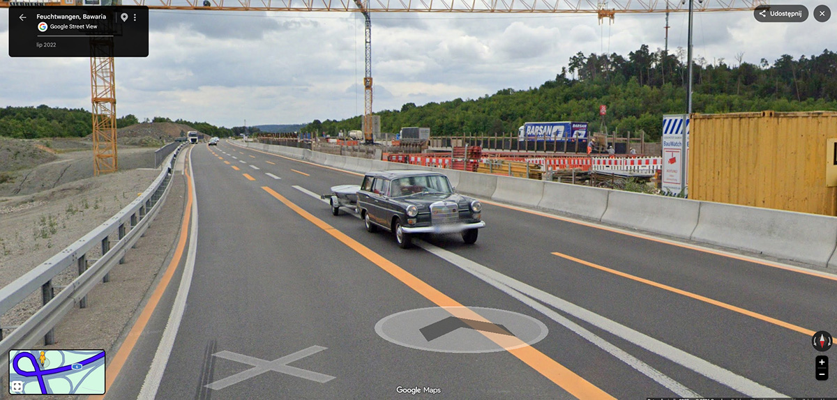 W110 Google Maps Klasykami