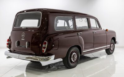 Mercedes 190b Binz Kombiwagen. Kombi z czasów, gdy Mercedes nie produkował kombi